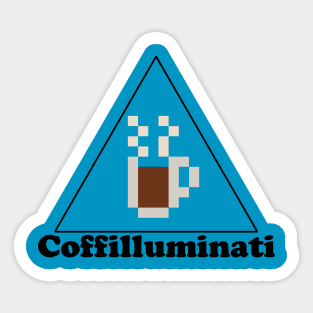 The Secret Order of Coffilluminati Sticker